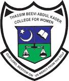 Thassim Beevi Abdul Kader College For Women