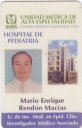 >Mario Enrique Rendon Macias